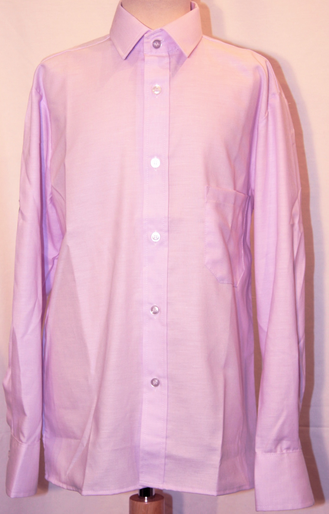 Lilac long sleeved shirt | The Gower School